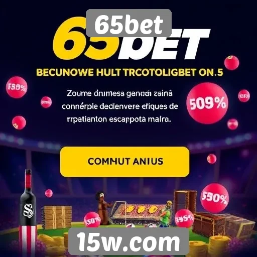 Funcionalidades de bônus e promoções do 65bet